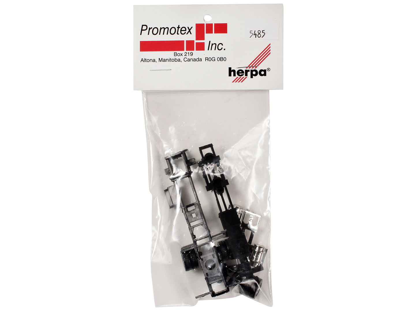 Long Chassis Kit for Kenworth Peterbilt and GMC Cabs 1/87 (HO) Plastic Model by Promotex-DiecastModeler.com