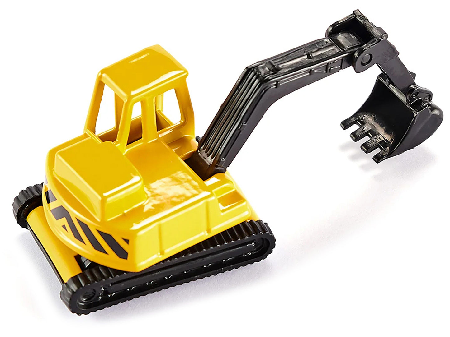 Excavator Yellow and Black Diecast Model by Siku-DiecastModeler.com