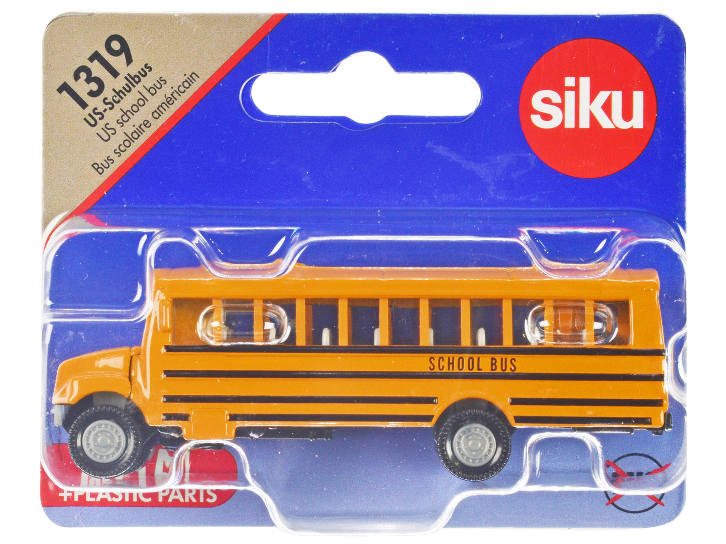 United States School Bus Yellow Diecast Model by Siku-DiecastModeler.com