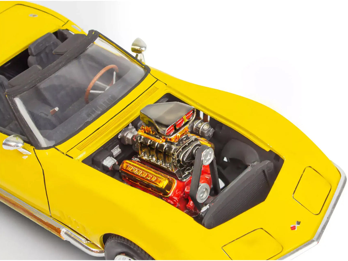 Level 4 Model Kit 1968 Chevrolet Corvette L/88 Convertible 2-in-1 1/25 Scale Model by Revell-DiecastModeler.com