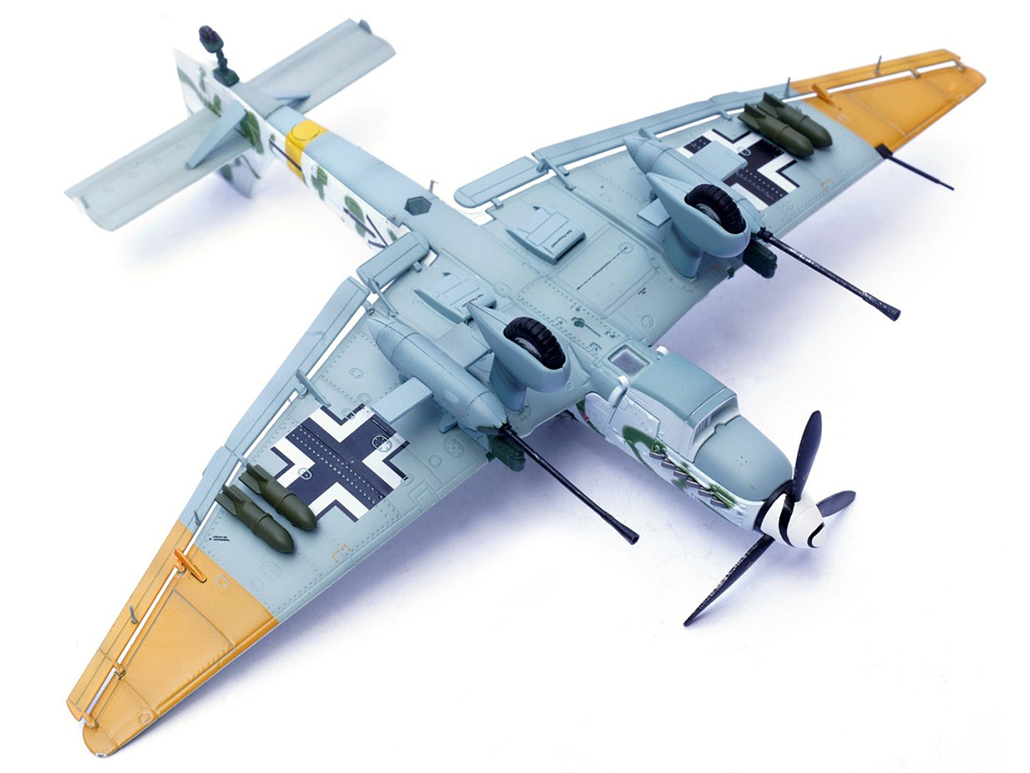 Junkers Ju 87G2 Stuka Bomber Aircraft "10.(Pz)/SG 2 Immelmann Markisch Friedland Pomerania" (1945) German Luftwaffe "Wing" Series 1/72 Diecast Model by Panzerkampf-DiecastModeler.com