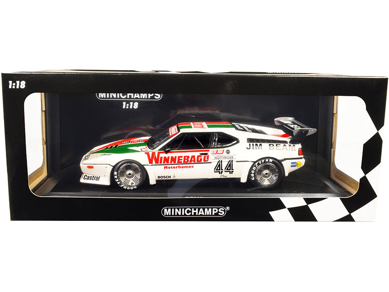 BMW M1 #44 Markus Hottinger GS Team Marko BMW M1 Procar Championship Series (1979) Limited Edition to 300 pieces Worldwide 1/18 Diecast Model Car by Minichamps-DiecastModeler.com