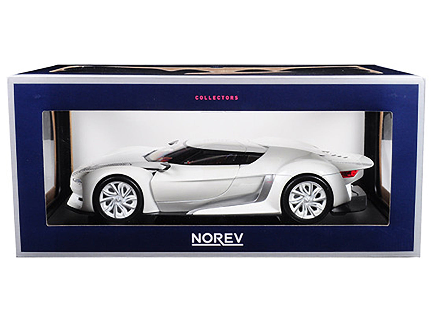 Citroen Concept GT White Salon de Paris 2008 1/18 Diecast Model Car by Norev