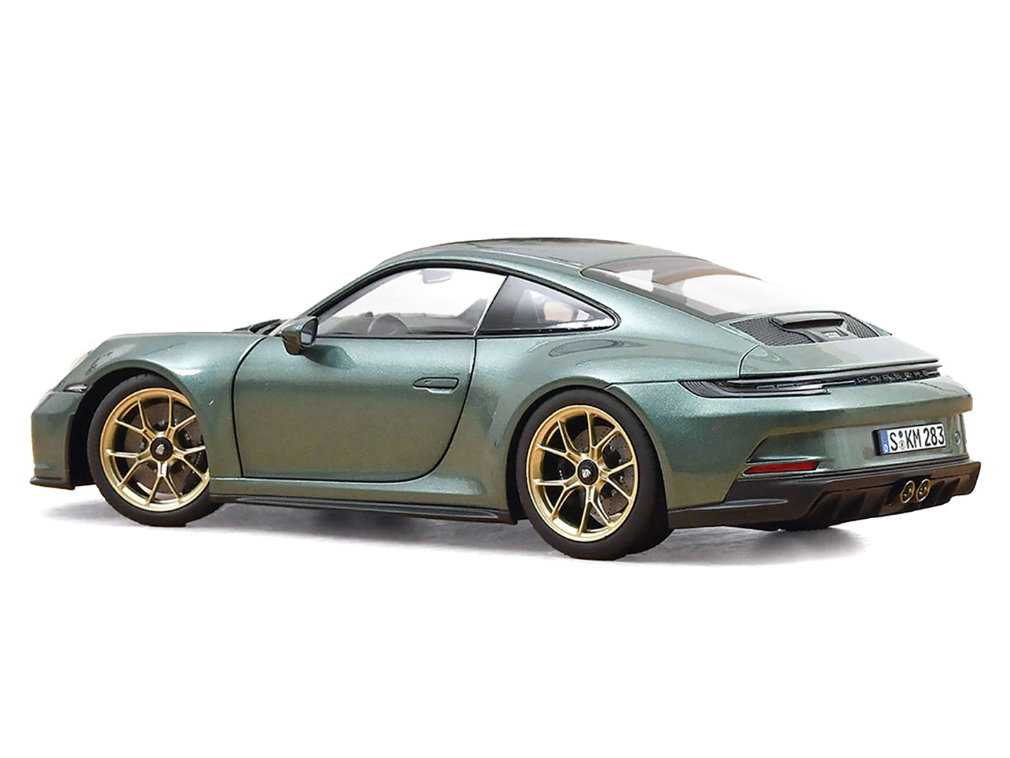 2021 Porsche 911 GT3 Malachite Green Metallic 1/18 Diecast Model Car by Norev