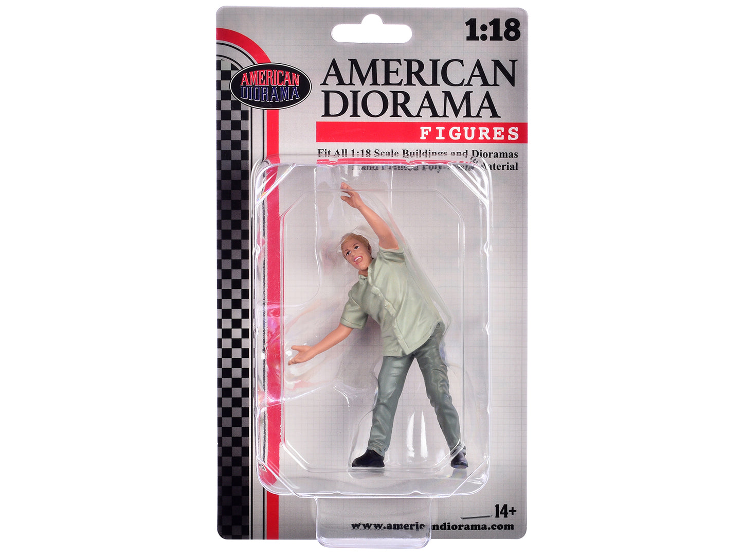 "Figure18 Series 2" Figure 5 for 1/18 Scale Models by American Diorama-DiecastModeler.com