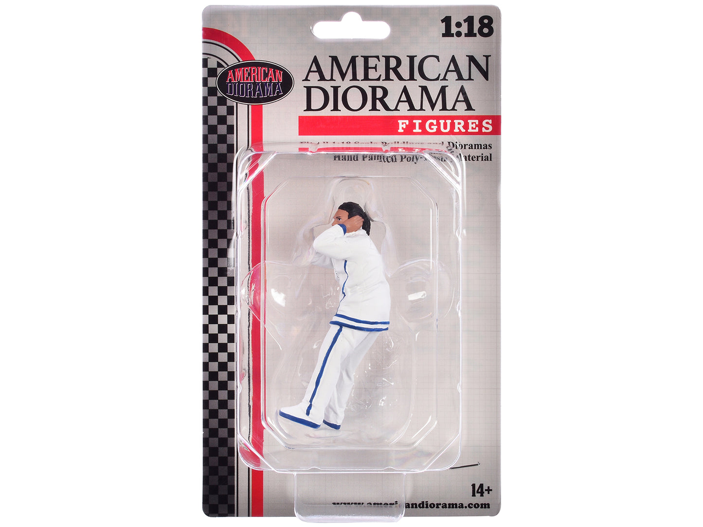 "Figure18 Series 2" Figure 6 for 1/18 Scale Models by American Diorama-DiecastModeler.com