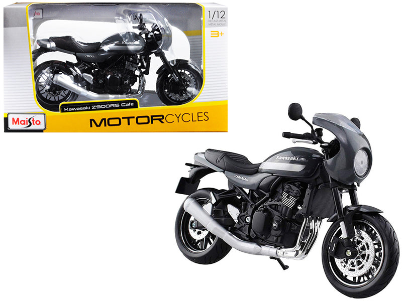 Kawasaki Z900RS Cafe Gray 1/12 Diecast Motorcycle Model by Maisto-DiecastModeler.com