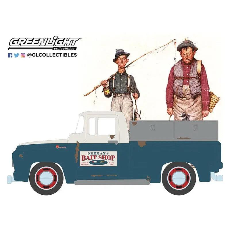 1956 Ford F-100 Truck - 1:64 Scale Norman Rockwell Series 3-DiecastModeler.com