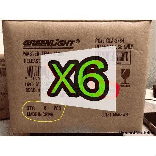 1972 Ford Club Wagon Van with Enclosed Car Trailer (Gulf Oil) (CASE/6PCS)-DiecastModeler.com