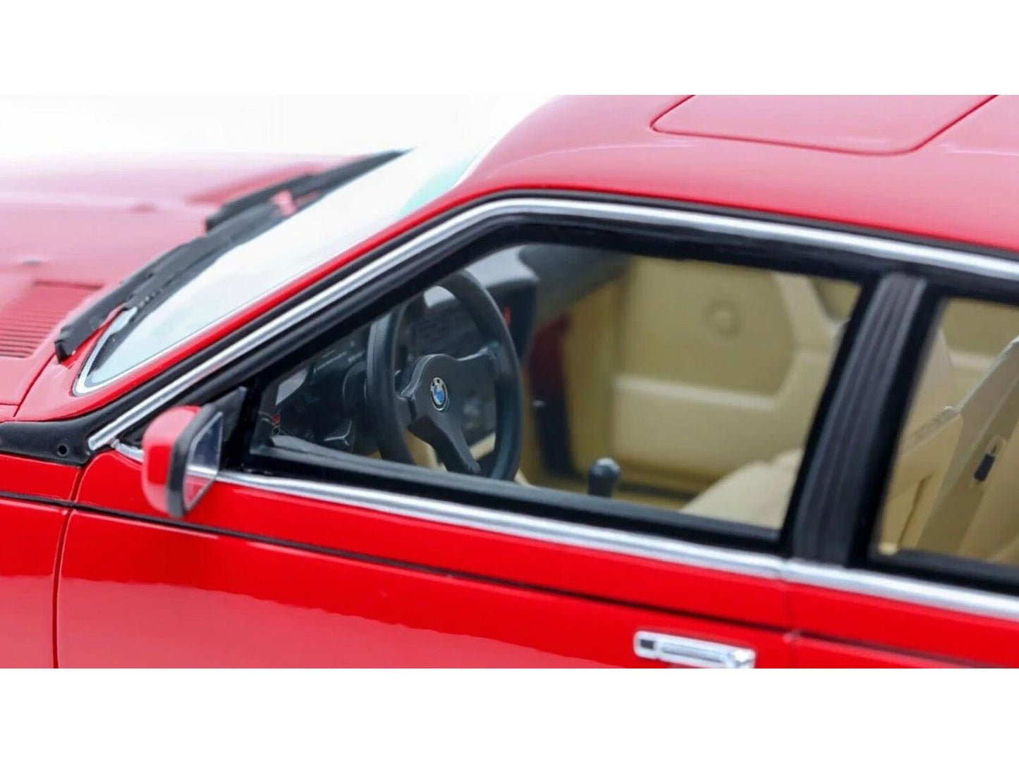 1986 BMW E24 M6 Henna Red Limited Edition to 3000 pieces Worldwide 1/18 Model Car by Otto Mobile-DiecastModeler.com