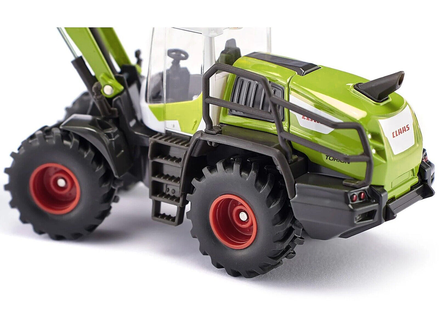 Claas Torion 1914 Wheel Loader Green and White 1/50 Diecast Model by Siku-DiecastModeler.com