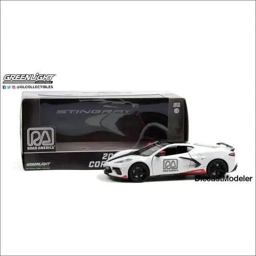 2020 Chevrolet Corvette C8 Stingray Coupe - Official Pace - 1:24 scale-DiecastModeler.com