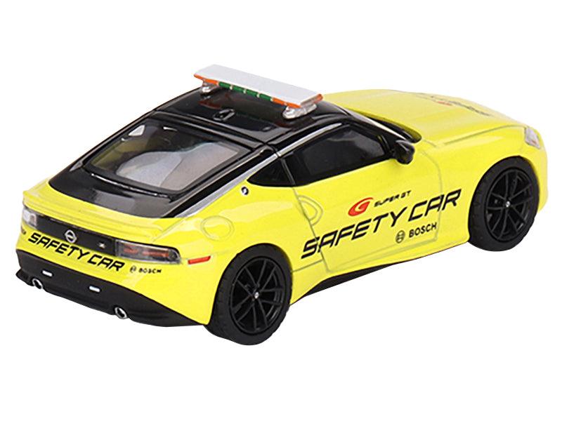 2023 Nissan Z Performance Yellow with Black Top "Safety Car - Super GT Series" (2022) Limited Edition 1/64 Diecast Model Car by Mini GT-DiecastModeler.com