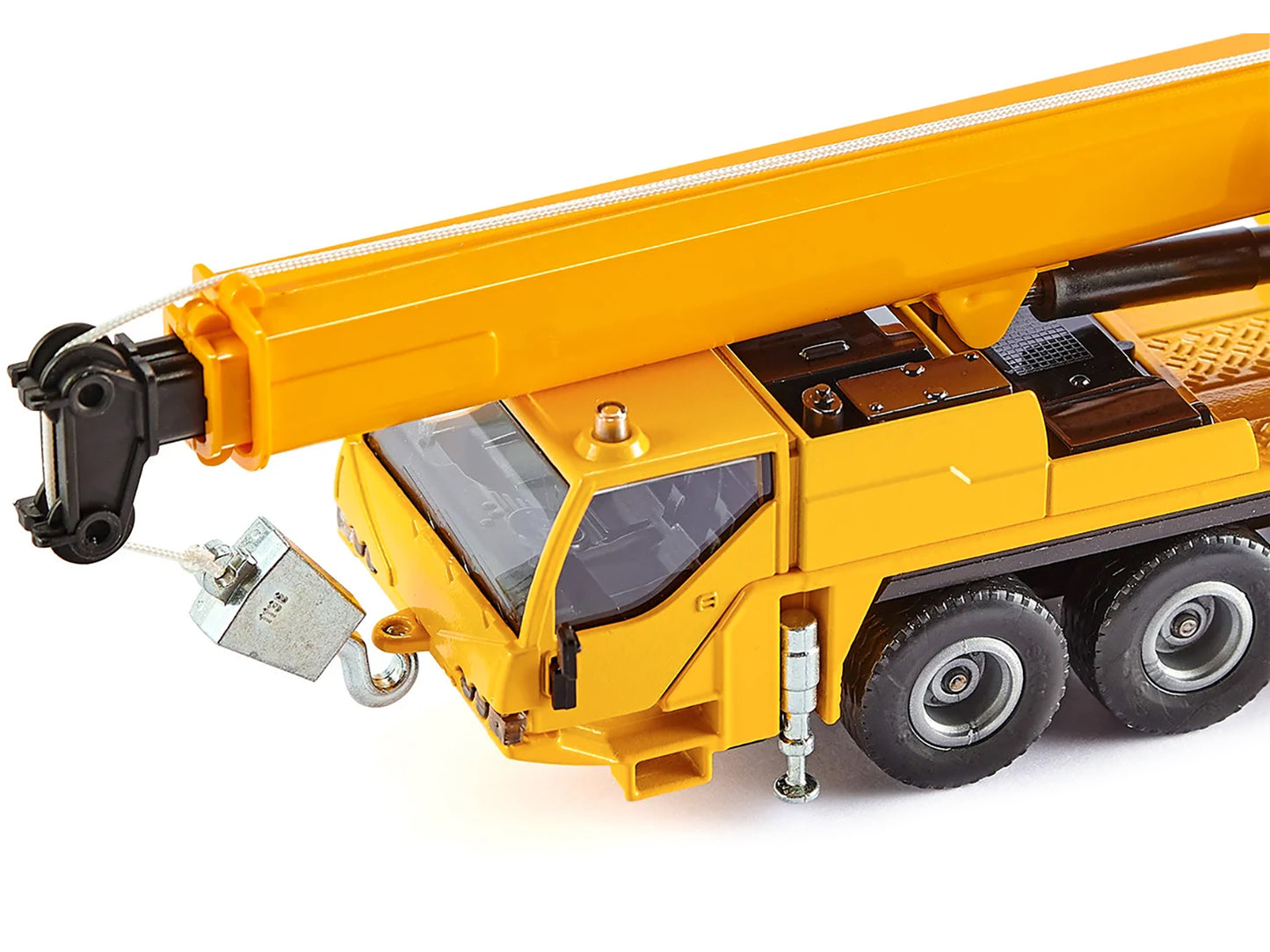 Mobile Crane Yellow 1/55 Diecast Model by Siku-DiecastModeler.com