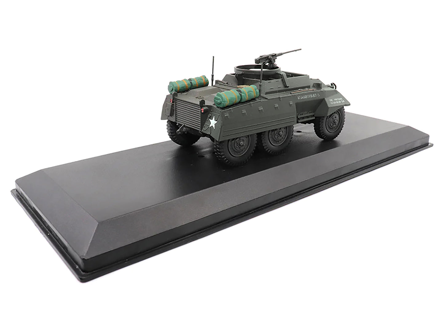 Ford M20 Armored Utility Car Olive Drab "United States Army" 1/43 Diecast Model by Militaria Die Cast-DiecastModeler.com