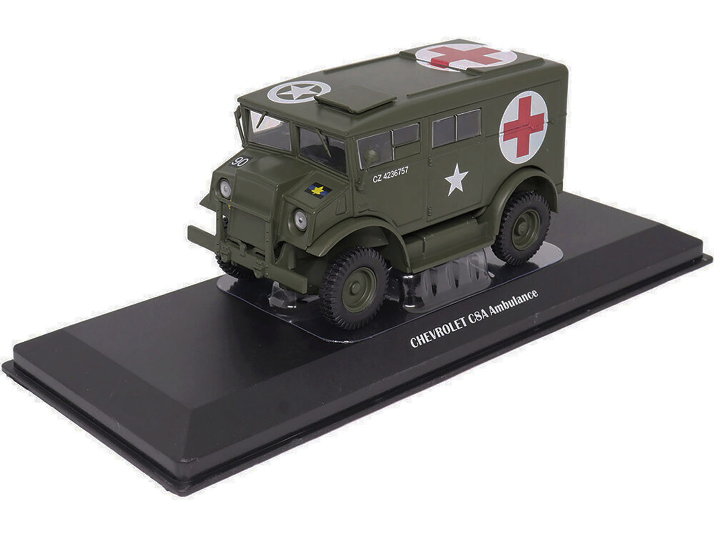 Chevrolet C8A Ambulance Olive Drab "United States Army" 1/43 Diecast Model by Militaria Die Cast-DiecastModeler.com