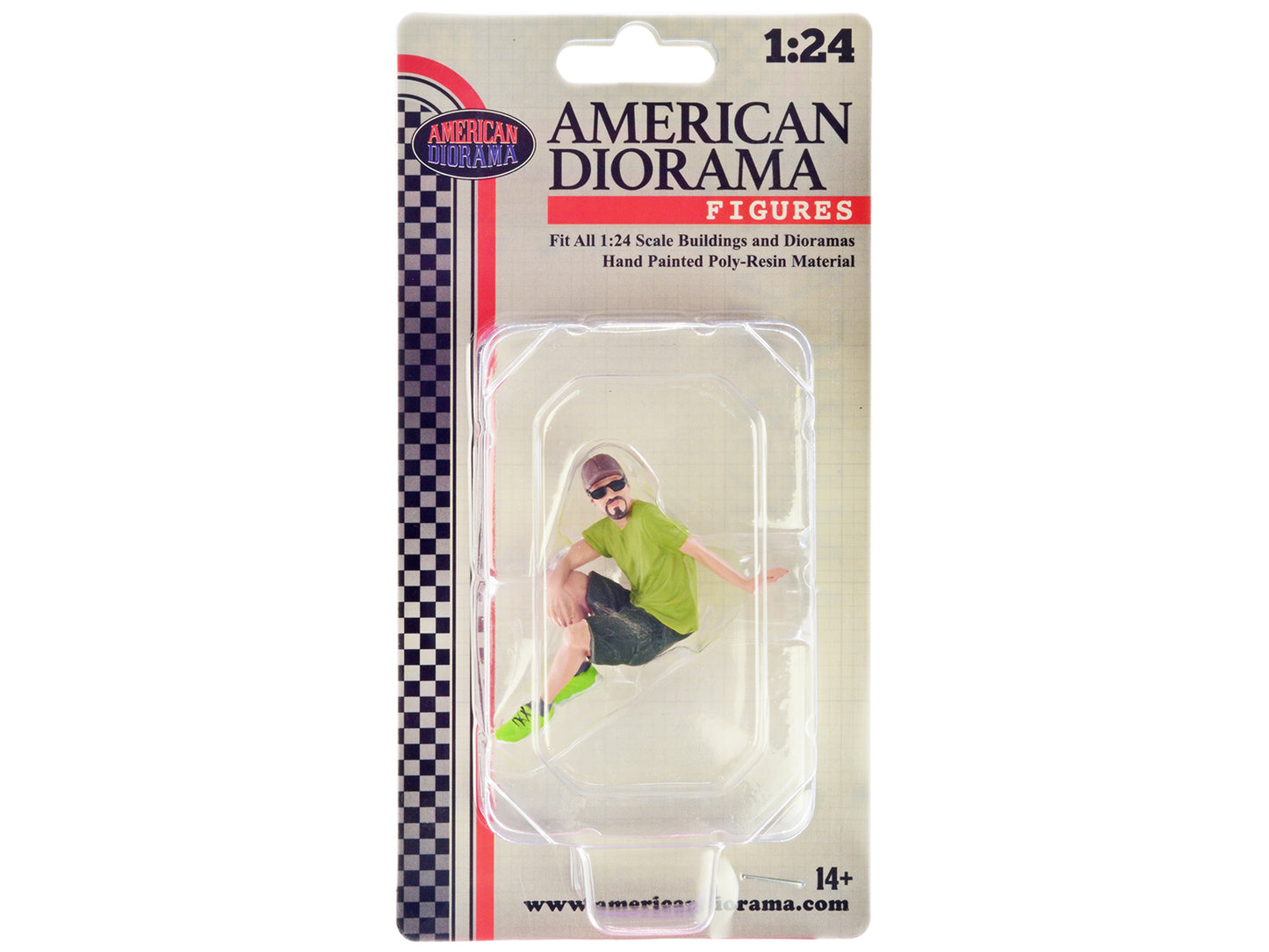 "Figure24 Series 1" Figure 701 for 1/24 Scale Models by American Diorama-DiecastModeler.com