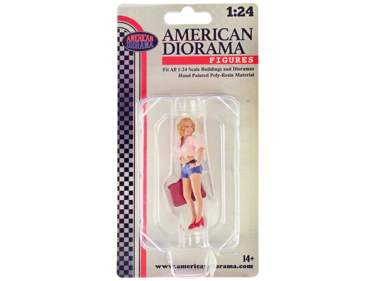 "Figure24 Series 1" Figure 706 for 1/24 Scale Models by American Diorama-DiecastModeler.com