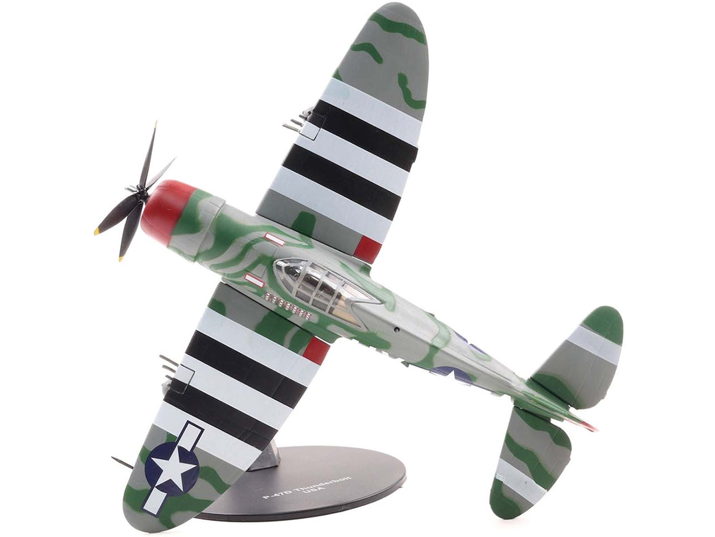 Republic P-47 Thunderbolt Fighter Aircraft "Lt. Col. Francis S. "Gabby" Gabreski" United States Army Air Forces 1/72 Diecast Model by Militaria Die Cast