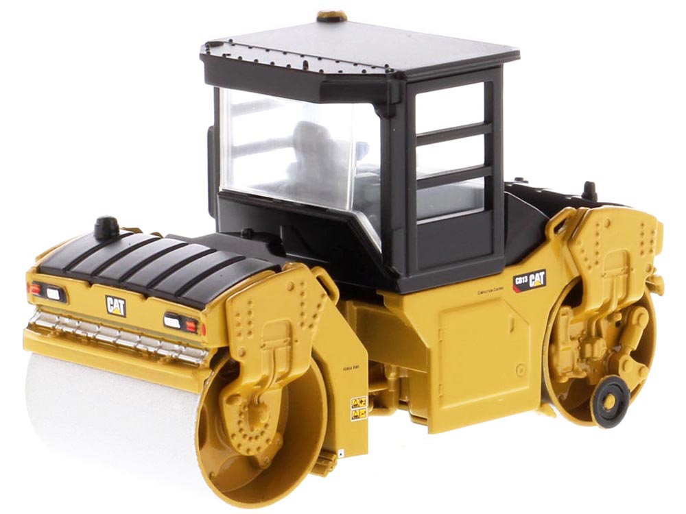 CAT Caterpillar CB-13 Tandem Vibratory Roller with Cab "Play & Collect!" Series 1/64 Diecast Model by Diecast Masters-DiecastModeler.com