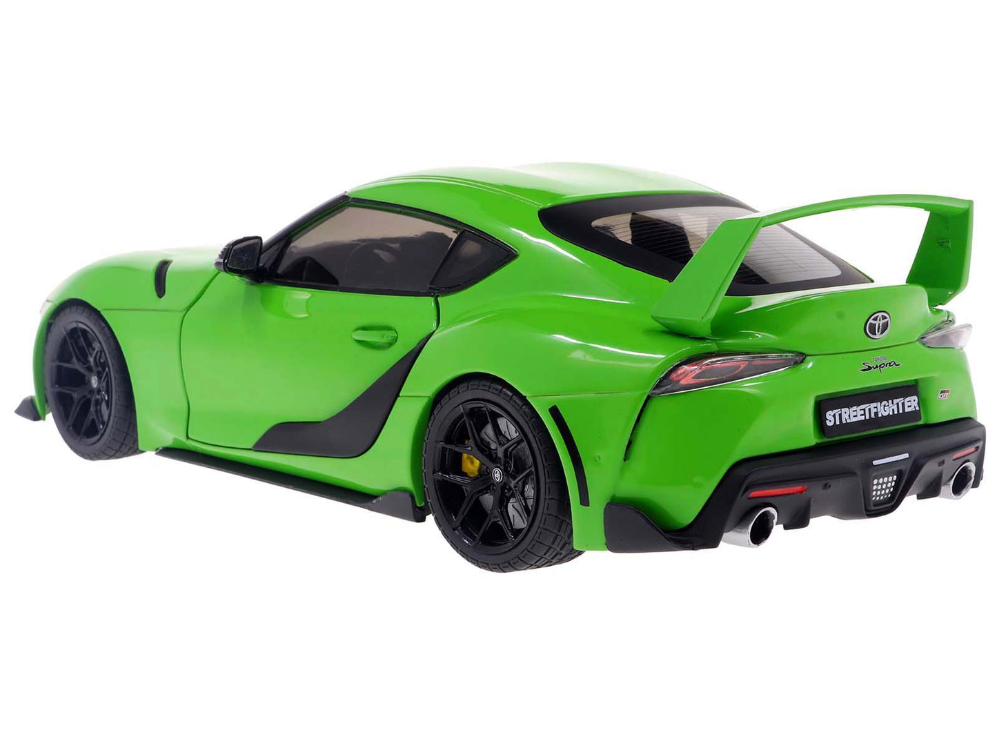 2023 Toyota GR Supra "StreetFighter" Green 1/18 Diecast Model Car by Solido-DiecastModeler.com