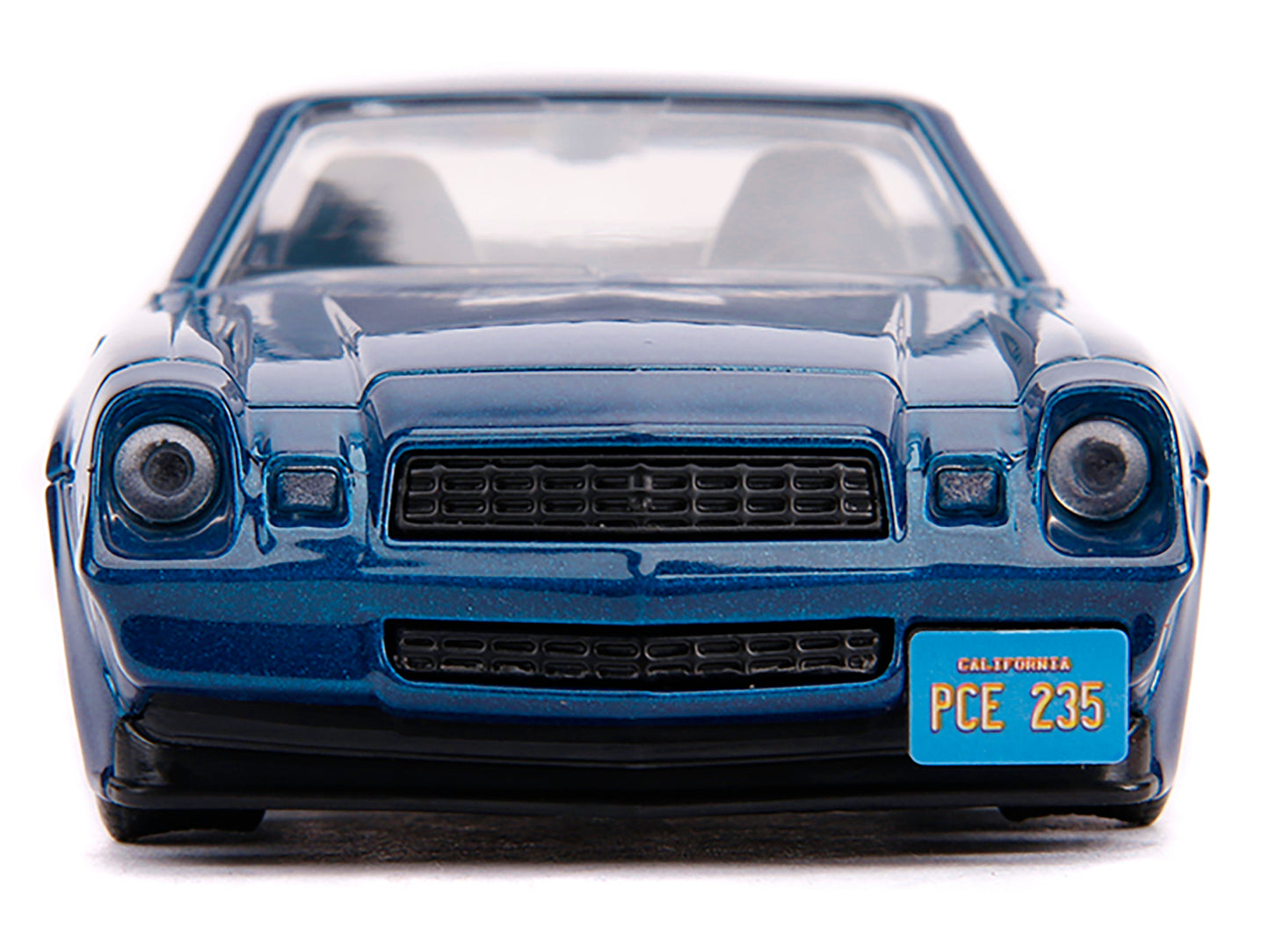 Billy's Chevrolet Camaro Z28 Metallic Dark Blue "Stranger Things" (2016) TV Series "Hollywood Rides" 1/32 Diecast Model Car by Jada