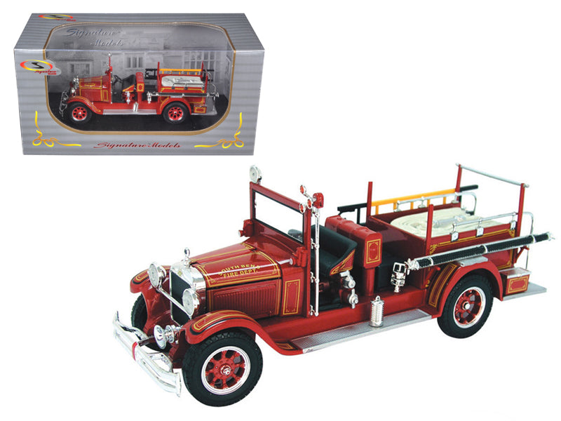 1928 Studebaker Fire Engine Red 1/32 Diecast Model by Signature Models-DiecastModeler.com