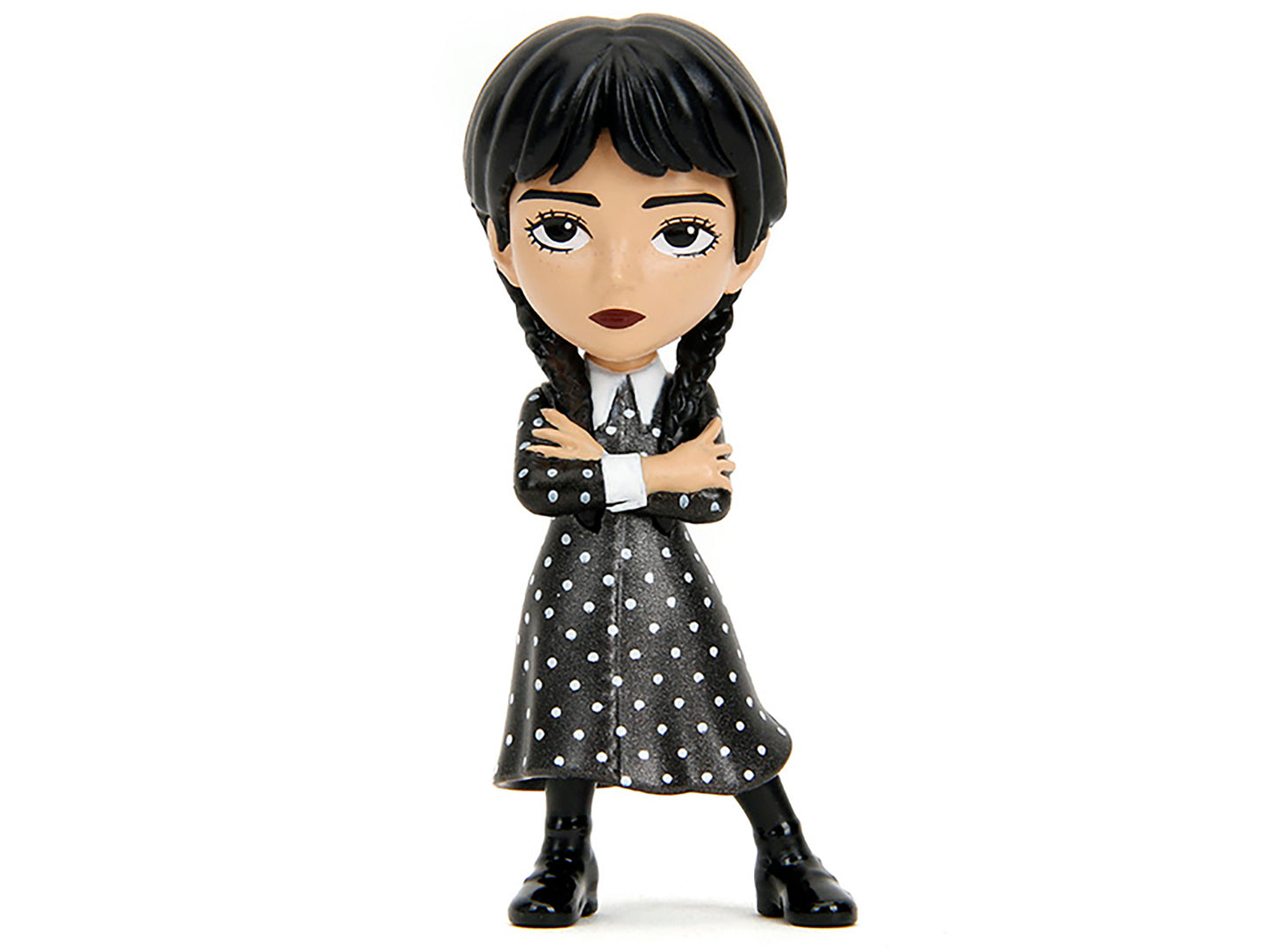 Set of 4 Diecast Figures "Wednesday" (2022-Current) TV Series "Metalfigs" Series Diecast Models by Jada-DiecastModeler.com
