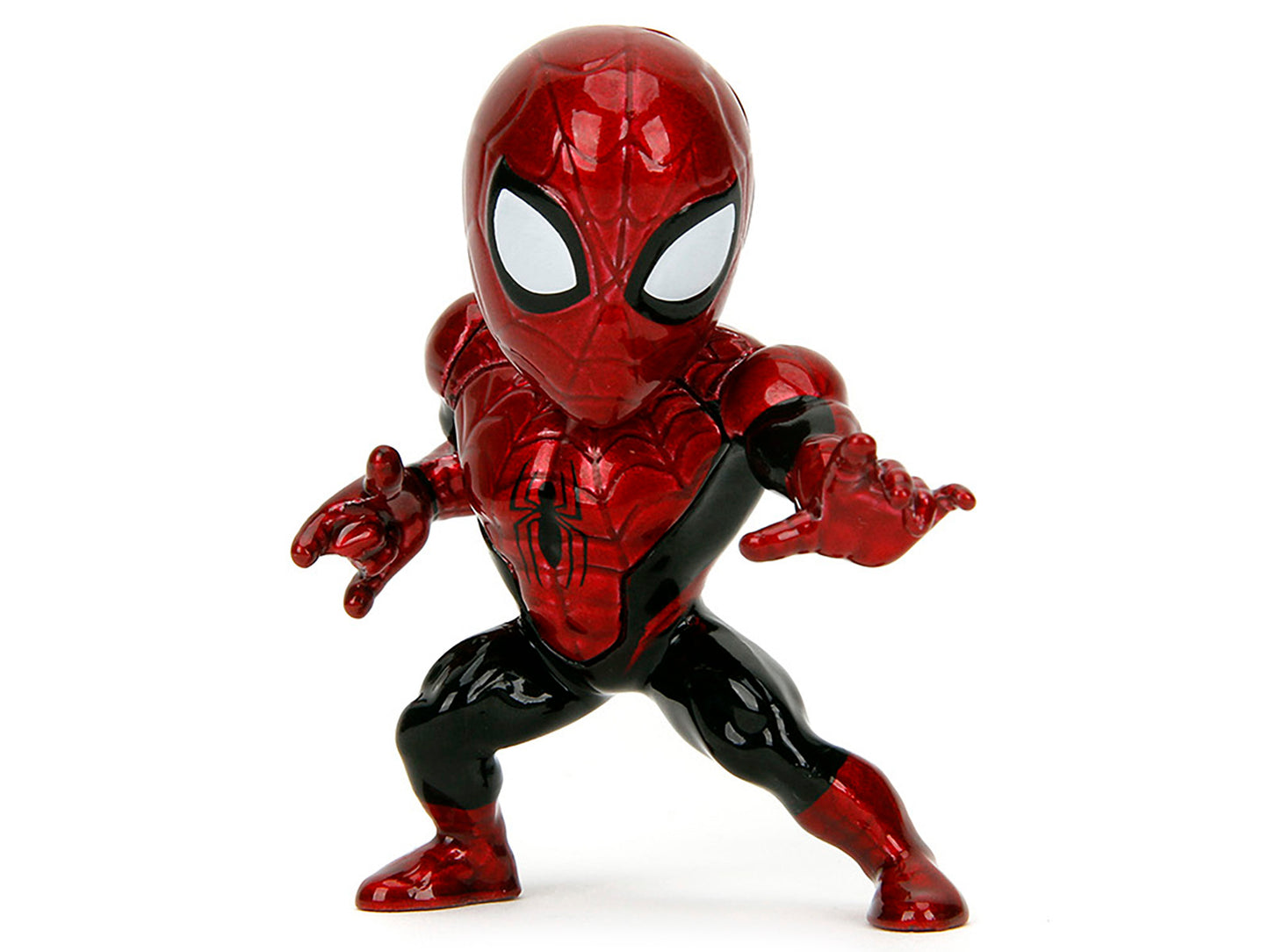 Set of 4 Diecast Figures "Spider-Man" "Metalfigs" Series Diecast Models by Jada-DiecastModeler.com
