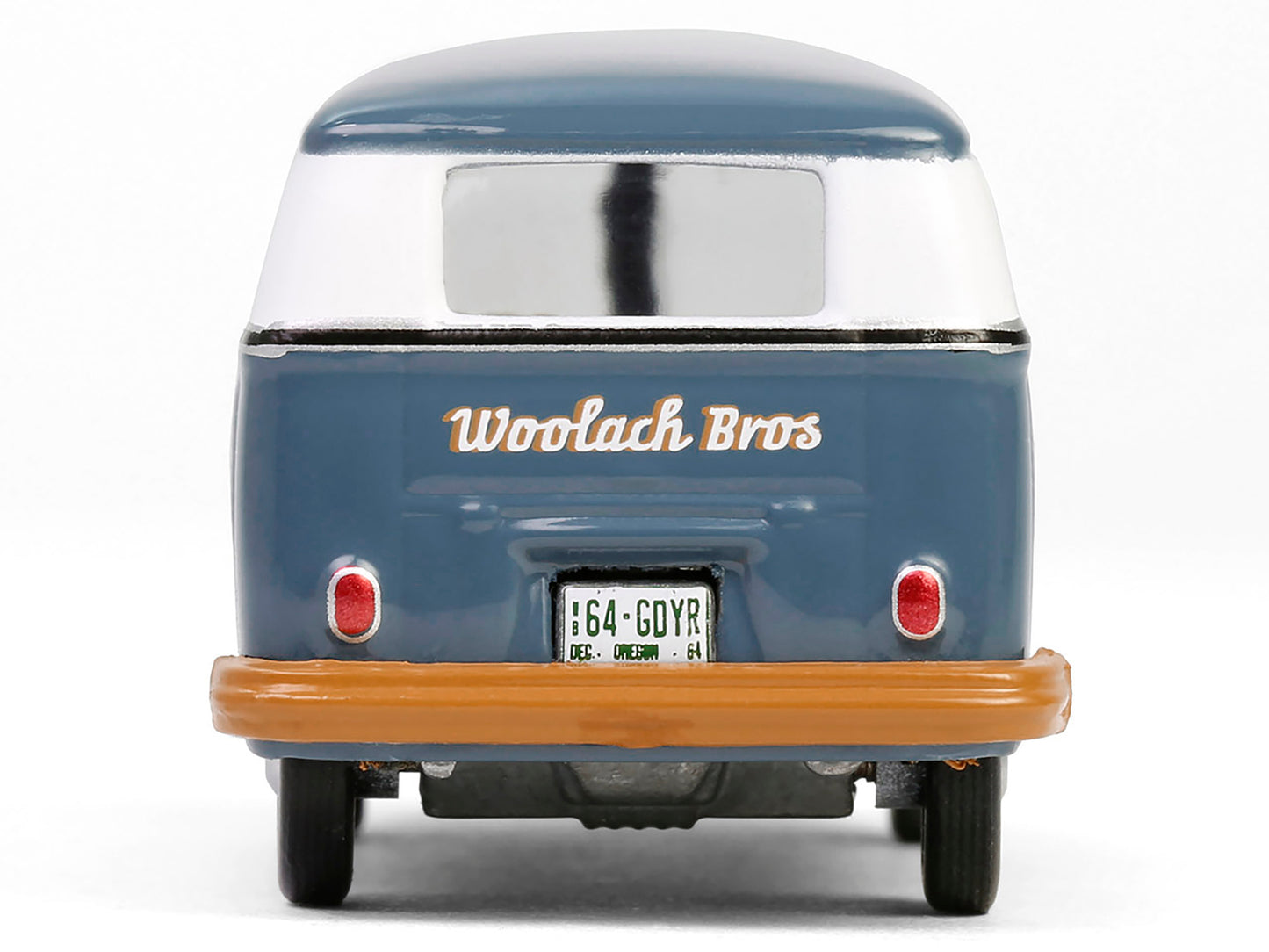 1964 Volkswagen Panel Van "Goodyear" Gray and White with Tan Graphics "Club Vee-Dub" Series 20 1/64 Diecast Model Car by Greenlight-DiecastModeler.com