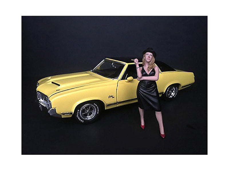 "Hanging Out II" Patricia Figurine for 1/24 Scale Models by American Diorama-DiecastModeler.com