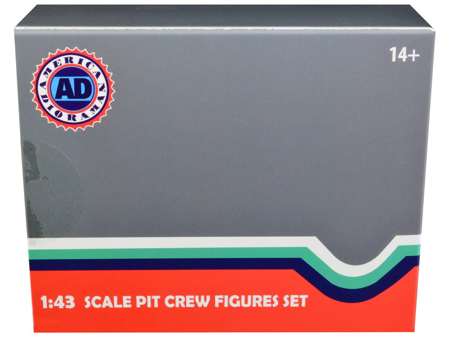 Formula One F1 Pit Crew 7 Figure Set Team Red Release III for 1/43 Scale Models by American Diorama-DiecastModeler.com