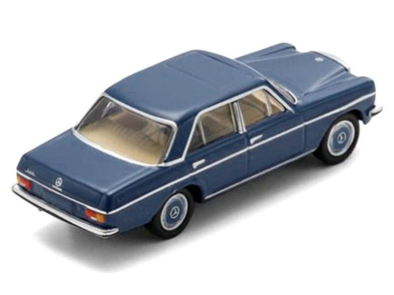 Mercedes-Benz /8 (W114) Sedan Blue 1/87 (HO) Diecast Model Car by Schuco-DiecastModeler.com