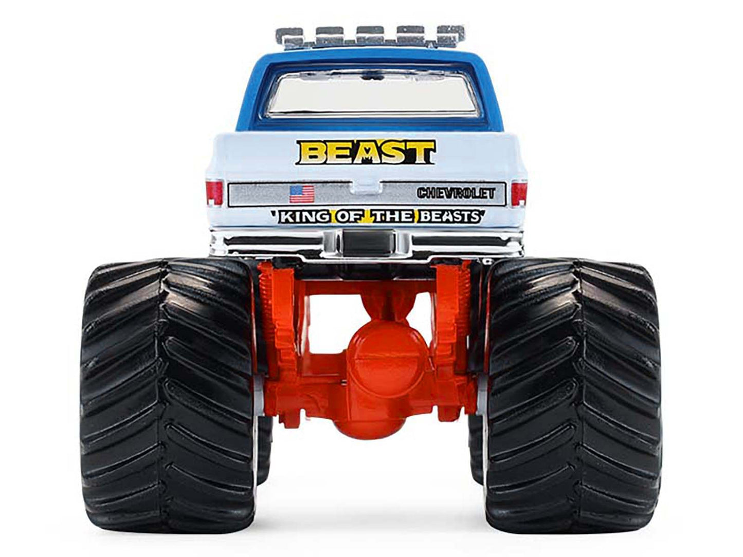 1983 Chevrolet C30 Monster Truck "Holman's Beast" Blue and White "Kings of Crunch" Series 16 1/64 Diecast Model Car by Greenlight