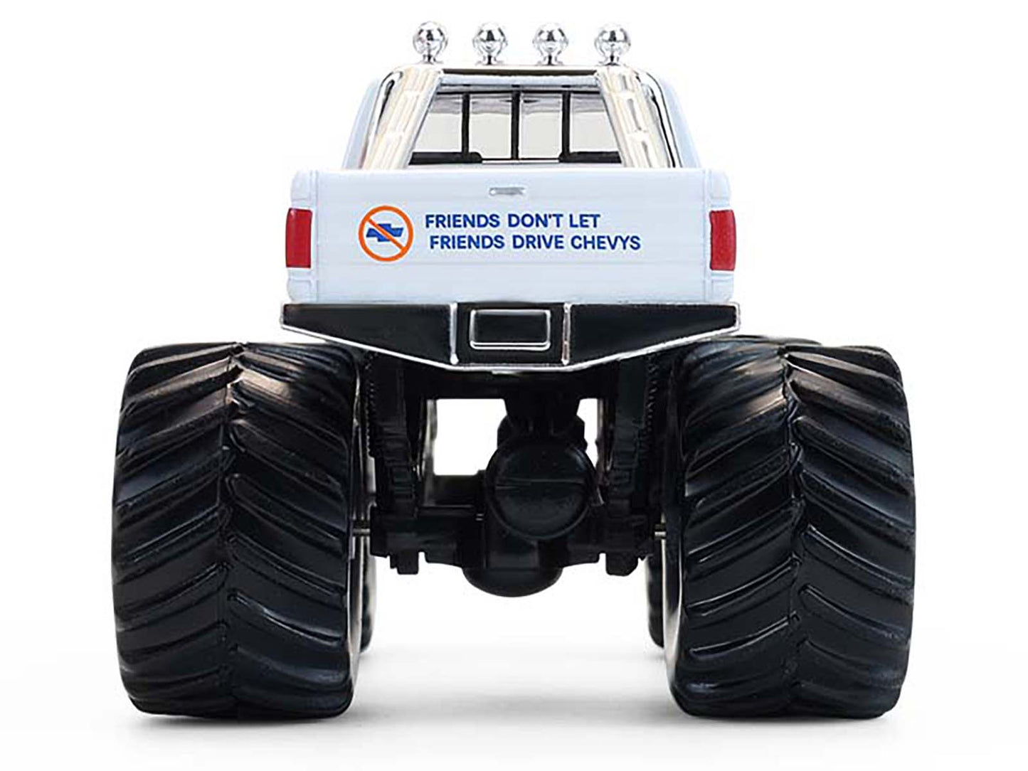 1988 Ford F-150 Monster Truck "Jersey Outlaw" White "Kings of Crunch" Series 16 1/64 Diecast Model Car by Greenlight
