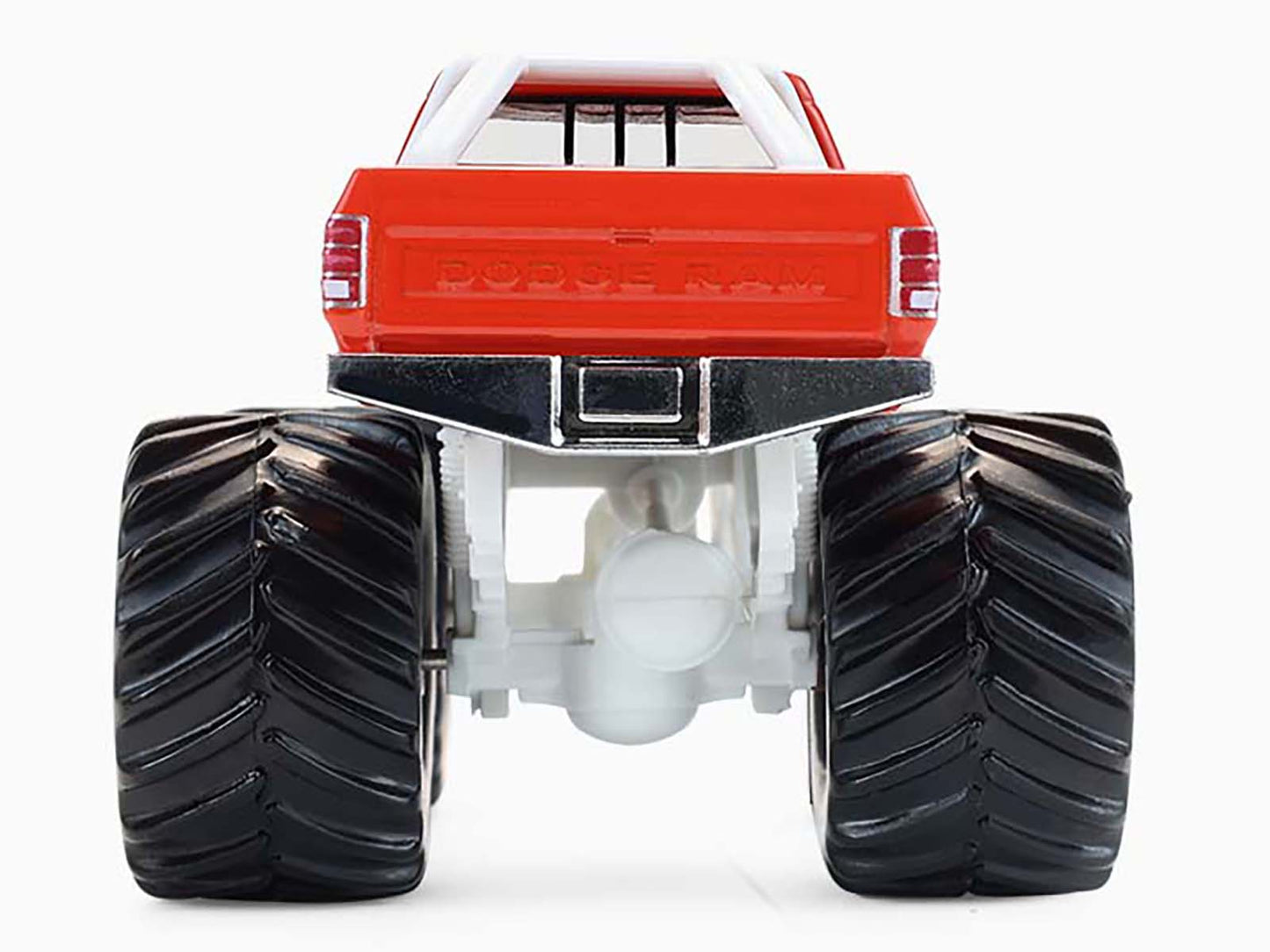 1990 Dodge Ram D250 Monster Truck "Cyborg" Red "Kings of Crunch" Series 16 1/64 Diecast Model Car by Greenlight