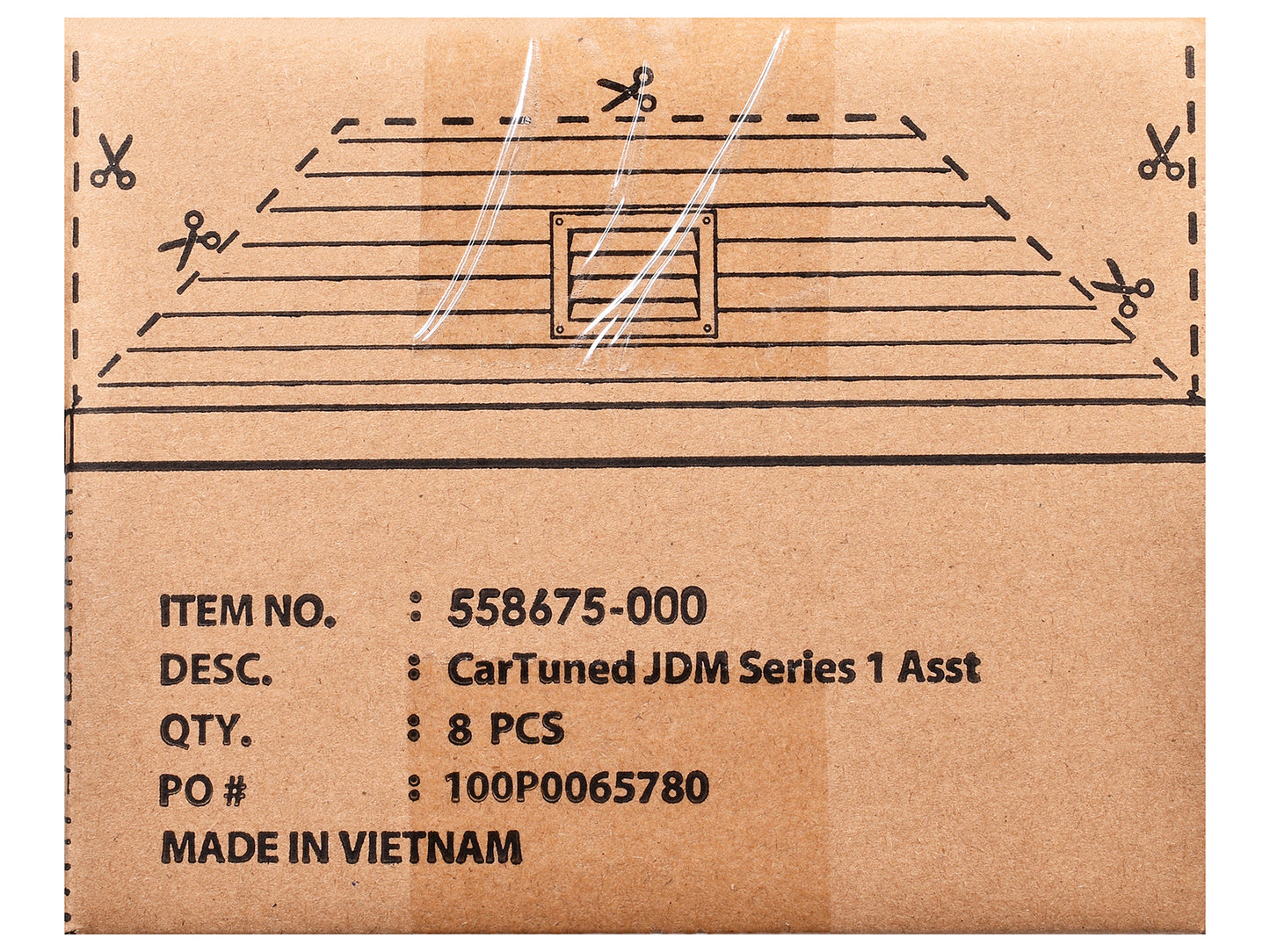 JDM Tuners Series 1 Set of 8 Pieces Diecast Model Cars by CarTuned-DiecastModeler.com