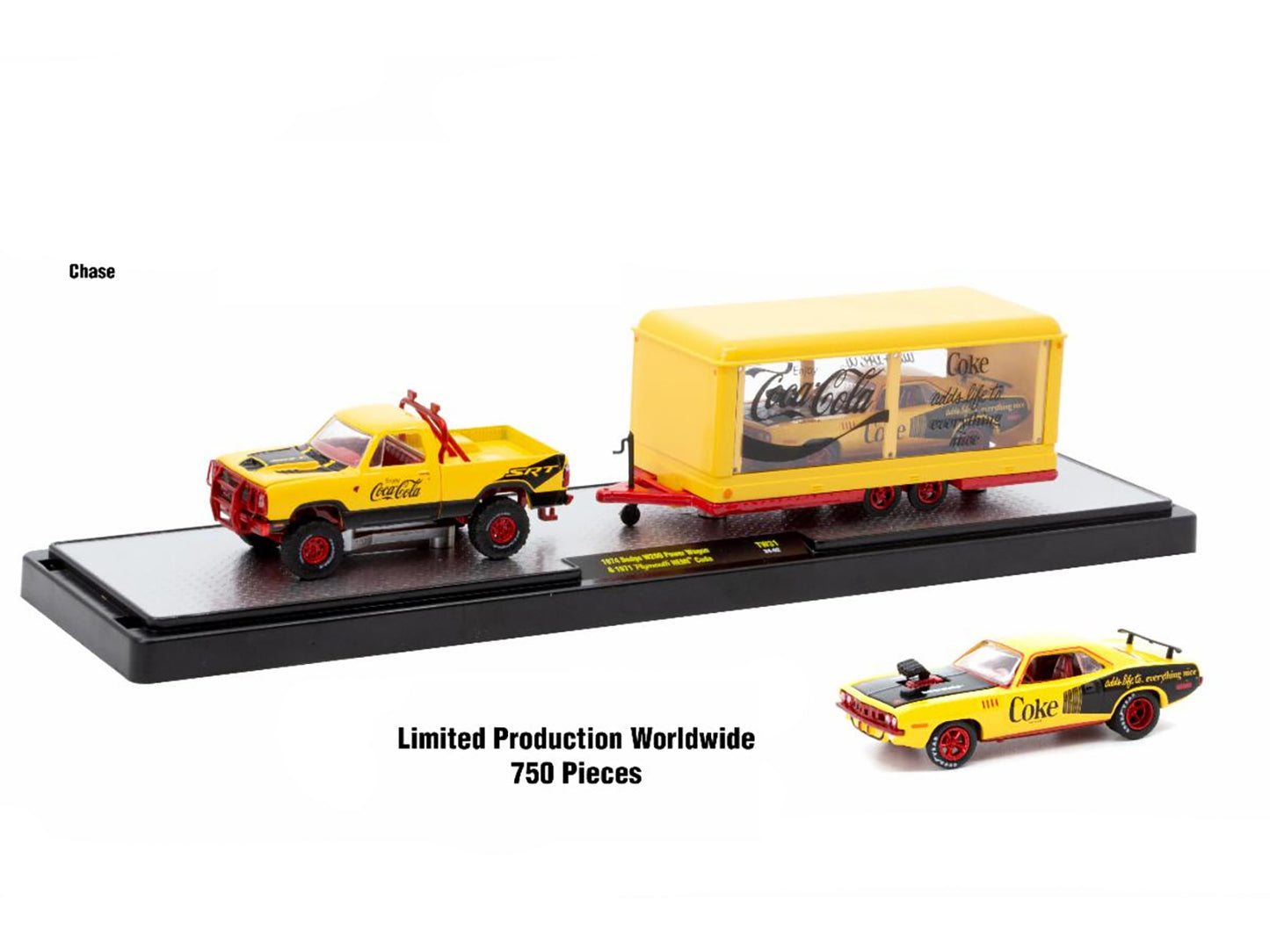 Auto Haulers "Coca-Cola" Set of 3 pieces Release 31 Limited Edition to 7250 pieces Worldwide 1/64 Diecast Models by M2 Machines-DiecastModeler.com
