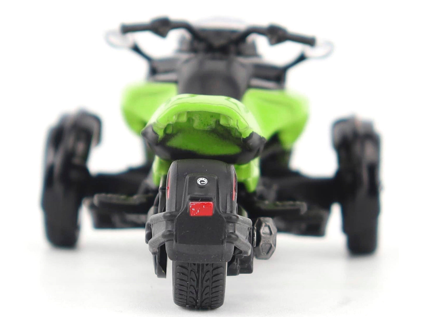 Can-Am Spyder F3-S Special 3-Wheel Motorcycle Manta Green 1/32 Diecast Model by BRP Models-DiecastModeler.com