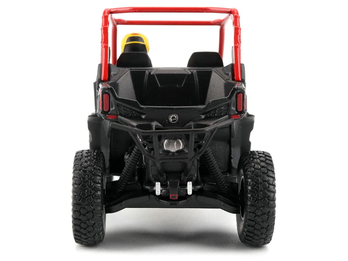 Can-Am Maverick Sport XRC 1000R Red and Gray with Driver Figure 1/32 Diecast Model by BRP Models-DiecastModeler.com