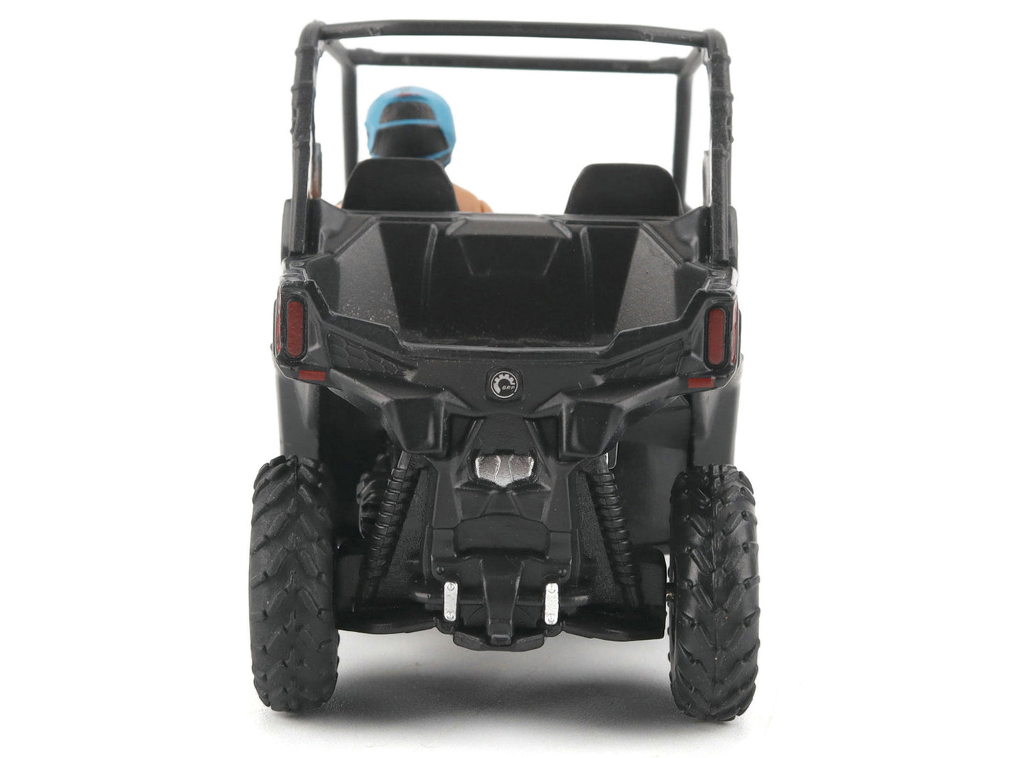 Can-Am Maverick Trail DPS 1000 Matt Black with Driver Figure 1/32 Diecast Model by BRP Models-DiecastModeler.com