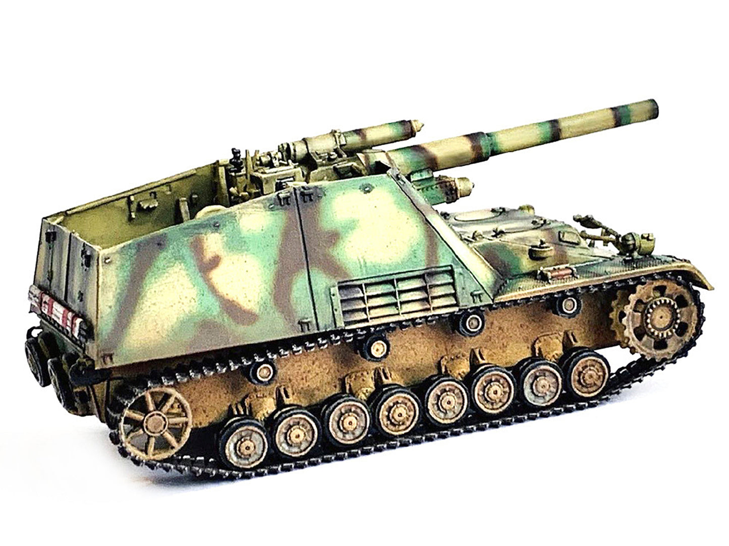 German Sd.Kfz.165 Hummel Self-Propelled Gun #313 "Late Production German Army" "NEO Dragon Armor" Series 1/72 Plastic Model by Dragon Models-DiecastModeler.com