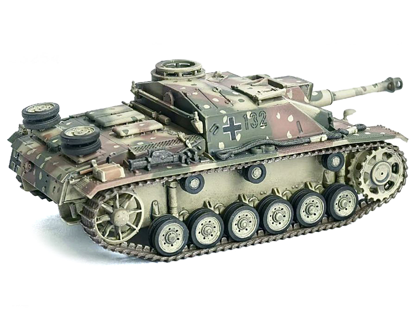 Germany 10.5cm StuH.42 Ausf. G Tank "Unidentified Unit Ardennes" (1944) "NEO Dragon Armor" Series 1/72 Plastic Model by Dragon Models-DiecastModeler.com