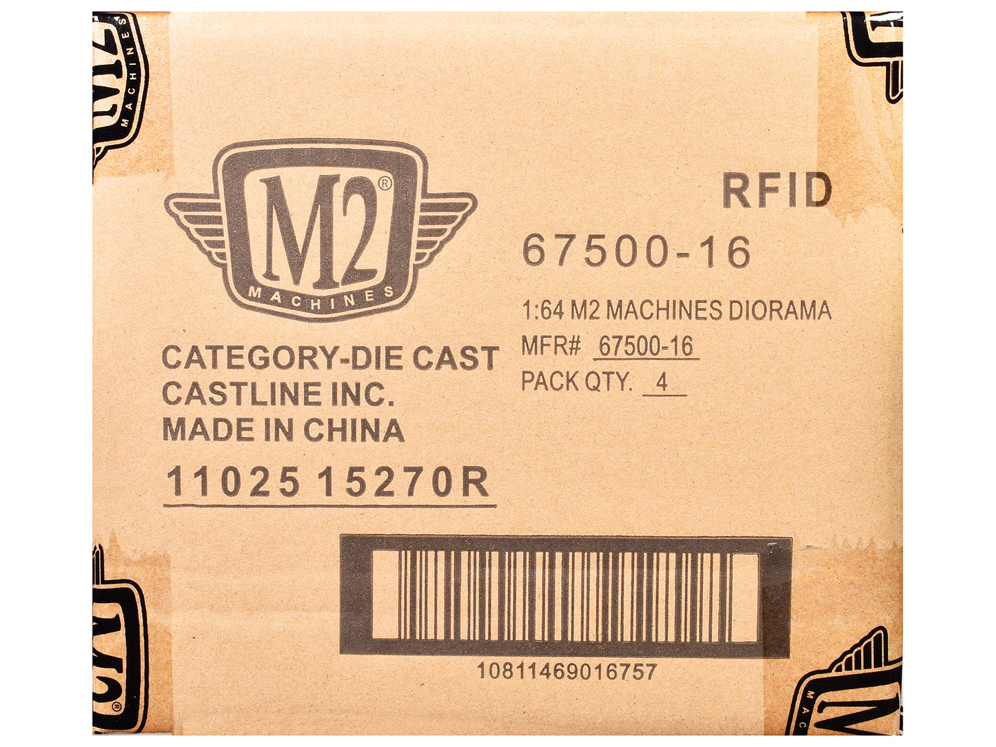 "Auto News" Release 16 Set of 4 Cars Limited Edition to 8500 pieces Worldwide 1/64 Diecast Model Cars by M2 Machines-DiecastModeler.com