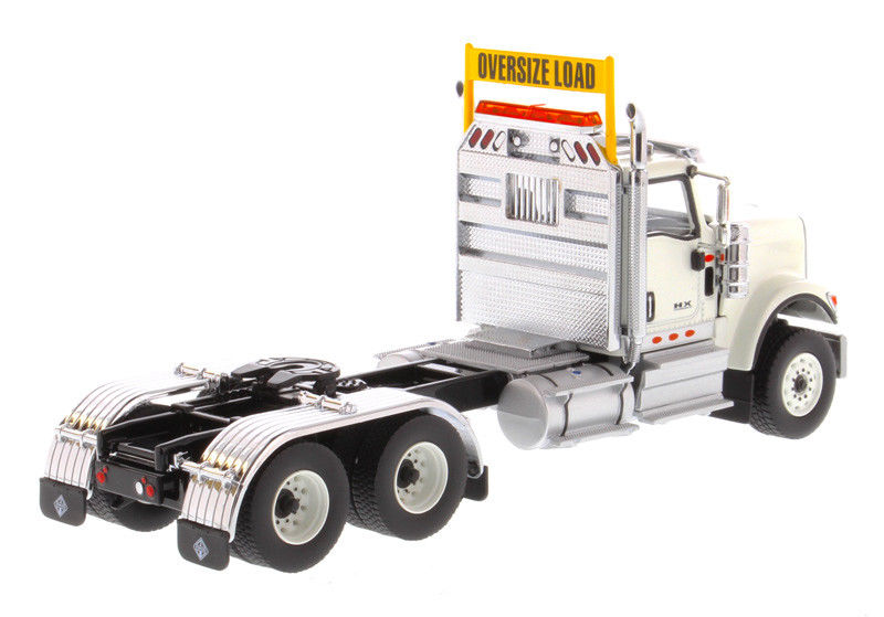 International HX520 Day Cab Tandem Tractor White 1/50 Diecast Model by Diecast Masters