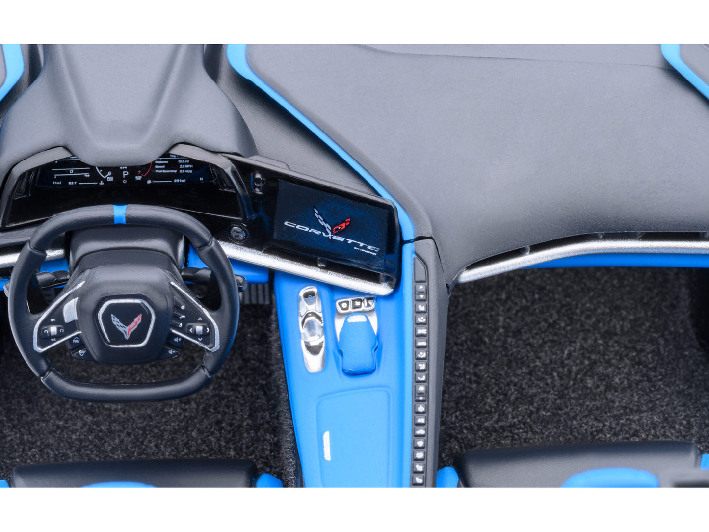 2020 Chevrolet Corvette C8 Stingray Ceramic Matrix Gray Metallic 1/18 Model Car by Autoart