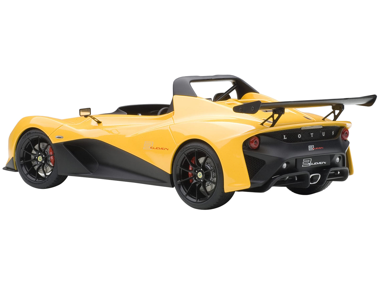 Lotus 3-Eleven Yellow 1/18 Model Car by Autoart-DiecastModeler.com