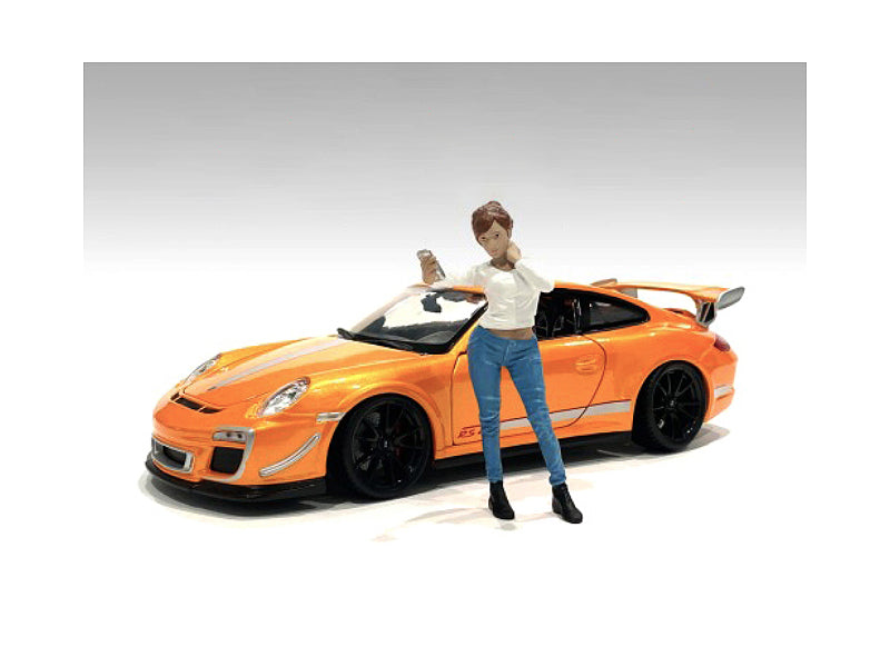 "Car Meet 1" Figurine I for 1/18 Scale Models by American Diorama-DiecastModeler.com