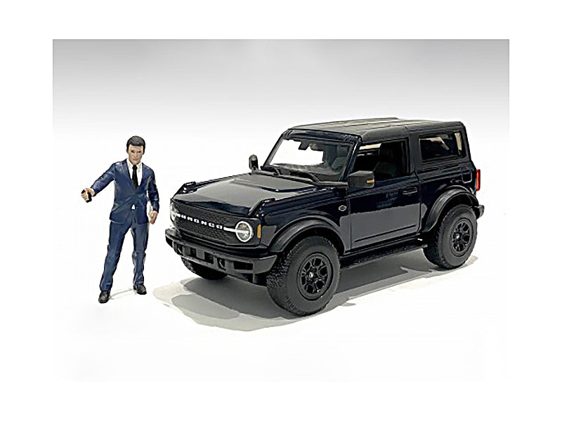 "The Dealership" Male Salesperson Figurine for 1/18 Scale Models by American Diorama-DiecastModeler.com