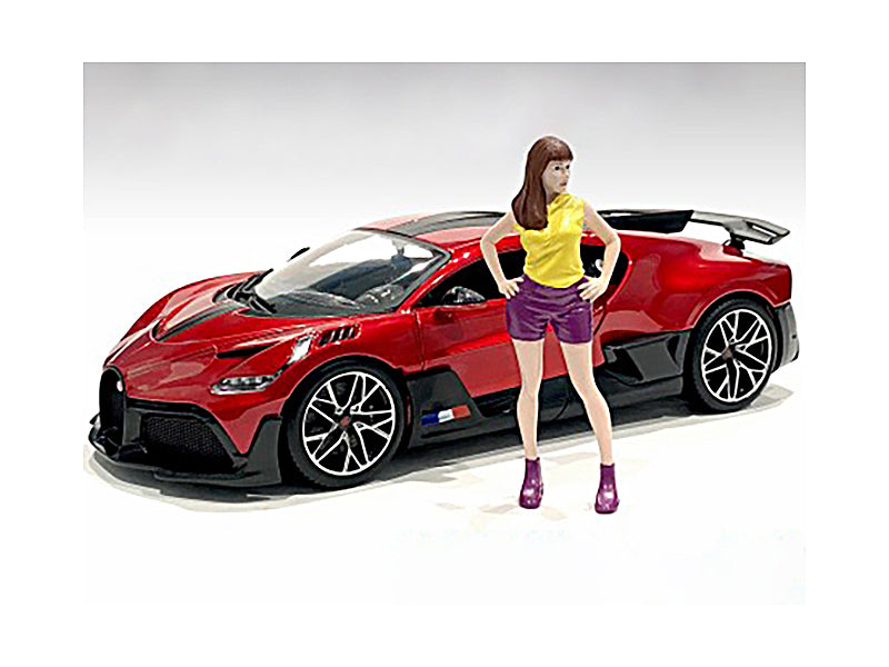 "Girls Night Out" Cara Figurine for 1/24 Scale Models by American Diorama-DiecastModeler.com